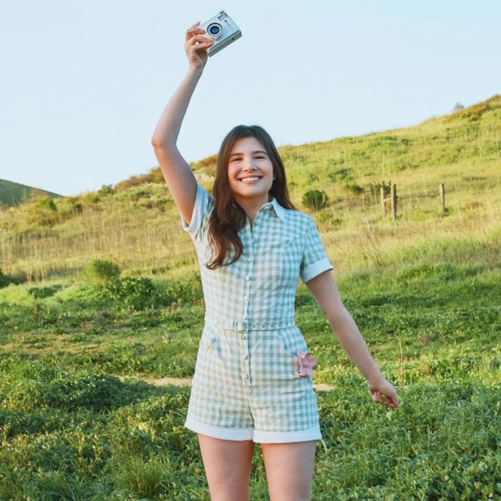 Unique Vintage Gingham Romper